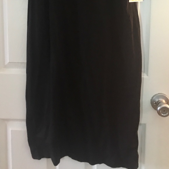 NWT Black with Gray Stripe Lularoe Julia Dress - Picture 3 of 4